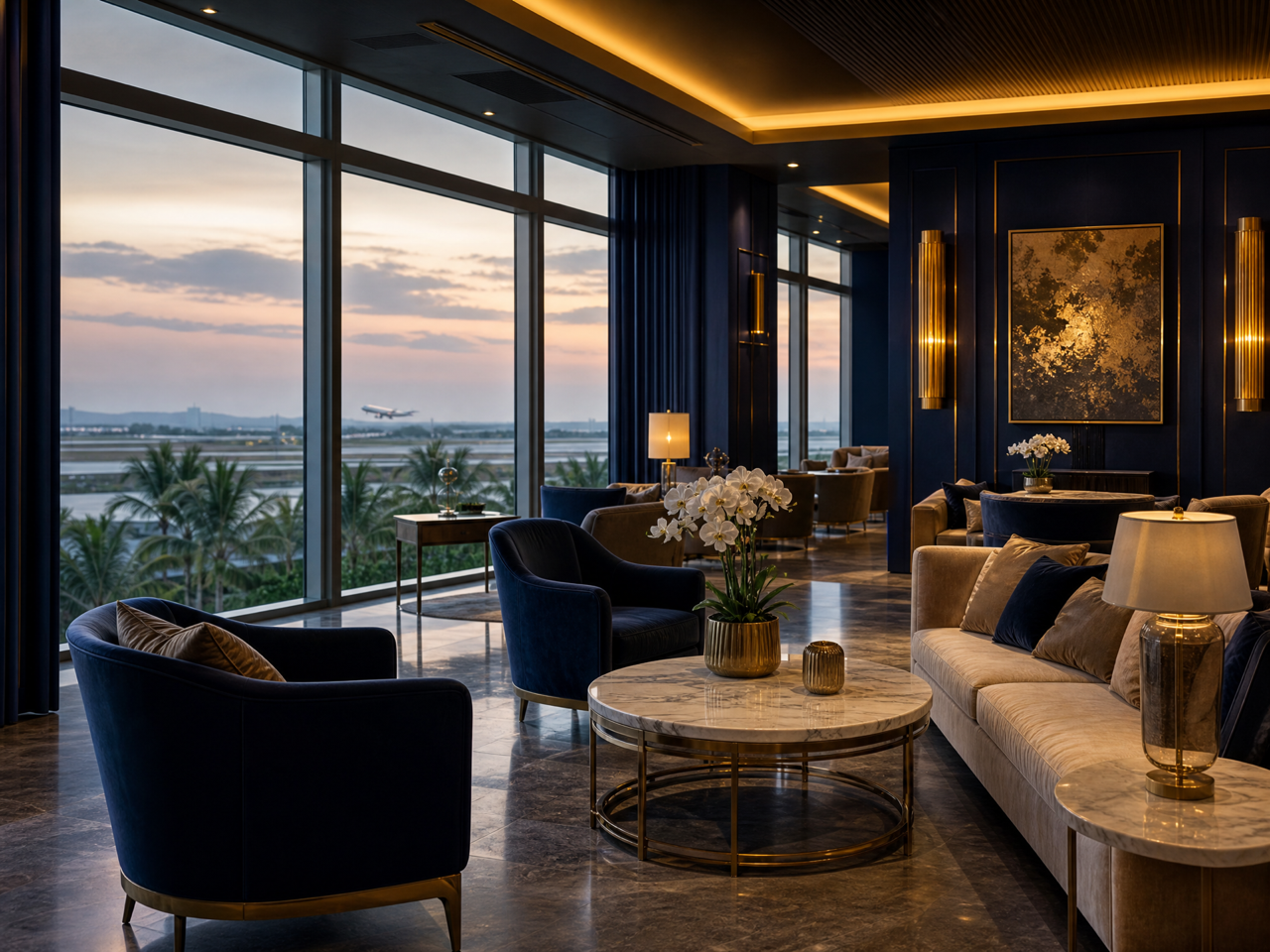 Premium VIP lounge at Phu Quoc International Airport